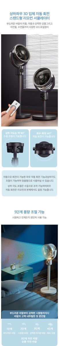 NUNUHANA Z99 저소음선풍기의 디자인과 기능을 강조한 이미지, 사용자의 만족감을 표현.