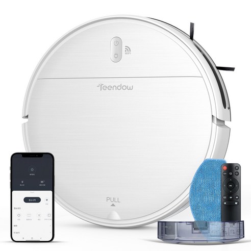 틴도우 BR151 물걸레로봇청소기의 스펙을 설명하는 이미지