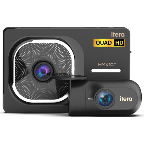아이테라 HMX10 Plus QHD 블랙박스의 구성품을 보여주는 이미지