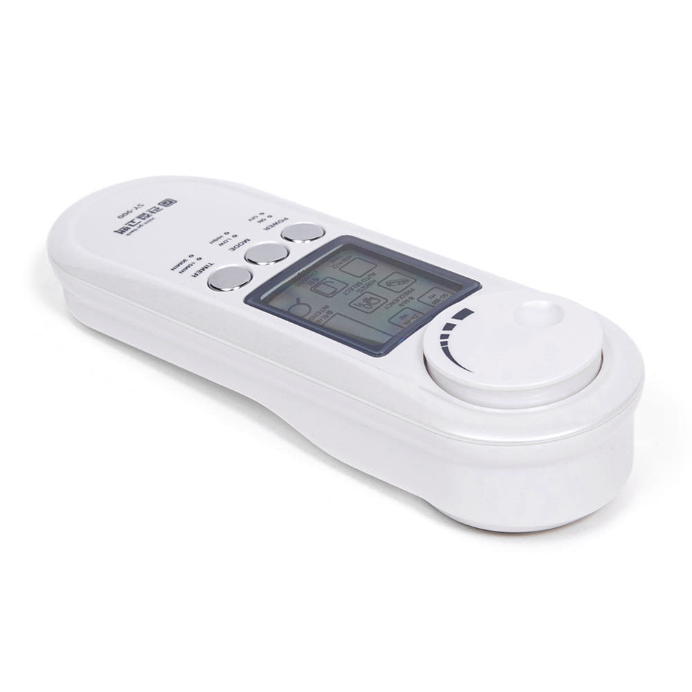 다양한 저주파안마기와 비교하는 이미지, 관절고백의 차별점을 설명.