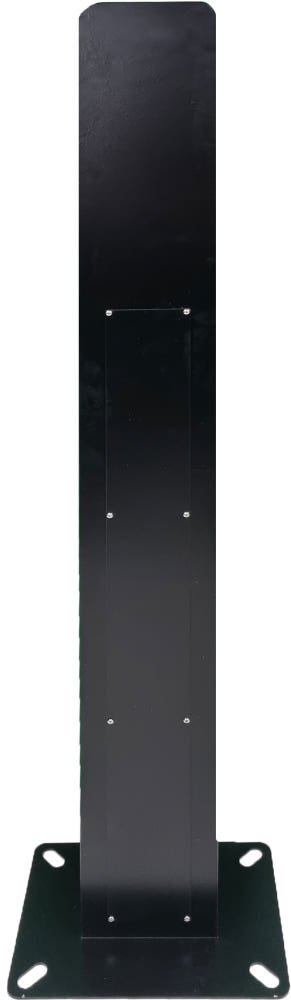 전기차 충전기 스탠드가 볼보EX30과 함께 설치된 모습.