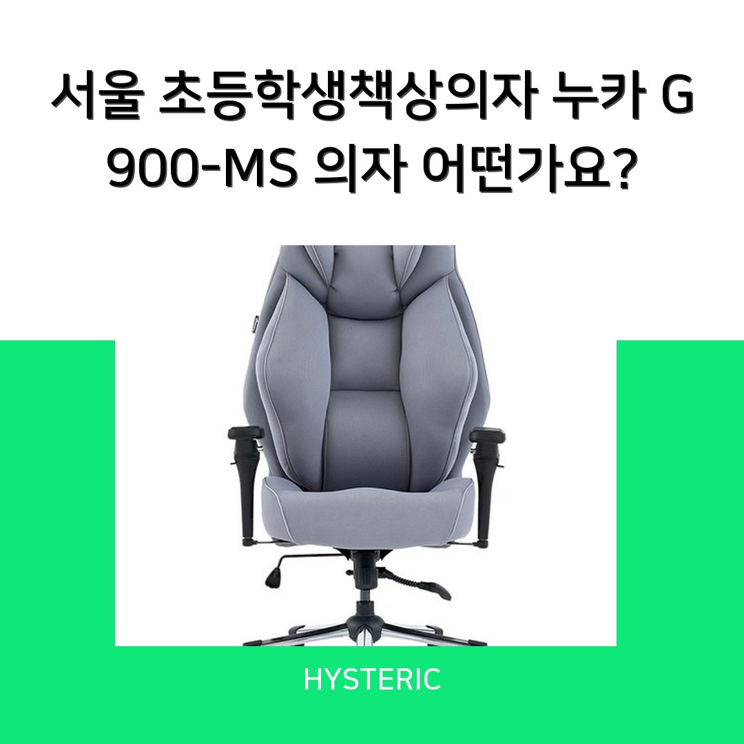 서울 초등학생책상의자 누카 G900-MS 의자 어떤가요?